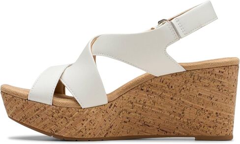 Clarks Women's Modern Casuals Wedge Sandal in Saudi Arabia