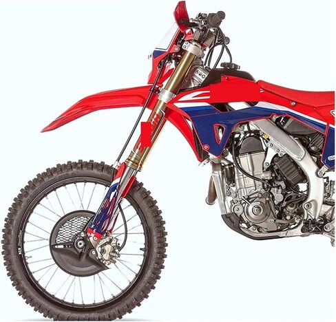 إكسسوارات الدراجة الأمامية اسم اللوحة الأسماء البلاستيكية متوافقة مع CRF450 2022 CRF450R Motocross أجزاء (أبيض) in Kuwait