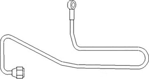 Generic Replacement Parts For Auto Moto Truck Tractor OEM For Injection Line - #6 Cylinder Fits John Deere 4000 4520 600 4020 AR51199 Mod-JZ985-6385, black in Saudi Arabia