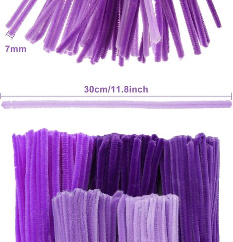 1500PCS Pipe Cleaners, Pipe Cleaners Craft Supplies, Pink Chenille Stems Pipe Cleaners Bulk Fuzzy Sticks for DIY Arts Crafts Project Decorations in Kuwait