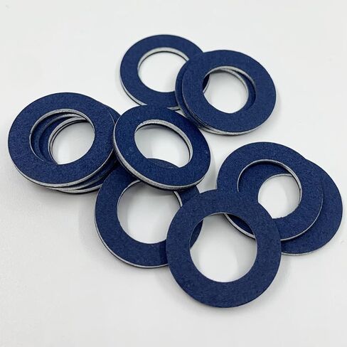 12 Pack 90430-12031 Oil Drain Plug Gasket Compatible with Toyota Highlander Corolla 4Runner Tacoma Camry Tundra Avalon Scion Aluminum in Saudi Arabia