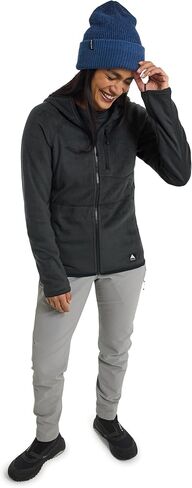 Burton Women's Stockrun Warmest Hooded Full-Zip Fleece in Saudi Arabia