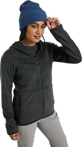 Burton Women's Stockrun Warmest Hooded Full-Zip Fleece in Saudi Arabia