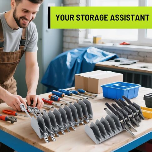 2-Pack Plier Organizer Rack,Tool Drawer Organizer, Plier Rack,Durable and Space-Saving Design,for Tool Storage in Saudi Arabia