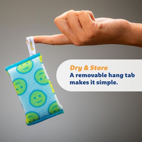 Sponge Daddy 4-Pack Durable Sponges in Saudi Arabia