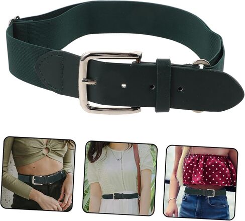 رجال قابلة للتعديل حزام البيسبول الحزام اللينة لكرة القدم مرنة مرنة مريحة رياضي الخصر الأخضر للأنشطة في الهواء الطلق in Kuwait