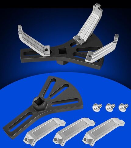 Yoursme Fuel Pump Removal Tool, Universal Fuel Tank Lock Ring Tool, Adjustable 5.31" to 7.17" Fuel Pump Lock Ring Tool, Car Fuel Tank Lock Ring Spanner Repair Tool in Saudi Arabia