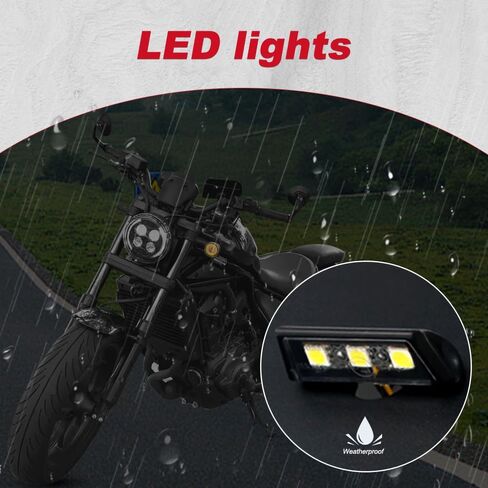 Xitomer Motorcycle Fender Eliminator Compatible with Rebel 1100 2025 2024 2023 2022 License Plate Holder with License Plate Light Fit for 2025 Rebel 1100 in Saudi Arabia