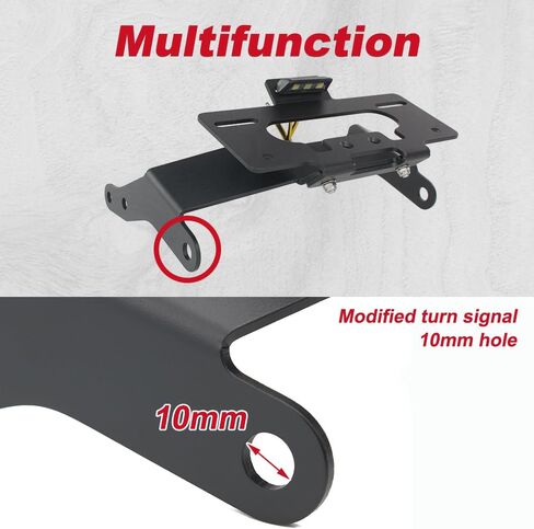 Xitomer Motorcycle Fender Eliminator Compatible with Rebel 1100 2025 2024 2023 2022 License Plate Holder with License Plate Light Fit for 2025 Rebel 1100 in Saudi Arabia