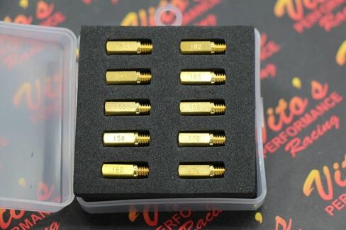 VITO's Keihin MAIN HEX JET KIT 150-172 Banshee Blaster PWK 10 sizes! 170 168 165 in Saudi Arabia
