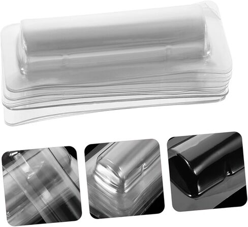 PartyKindom 24pcs Plastic Lip Balm Pouches Money Holders Card Sleeves Cash Card Holder in Saudi Arabia