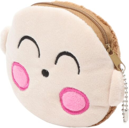 Generic 1Pcs Money Pouch Monkey Print Small Wallet Plush Fabric Khaki 11x10cm in Saudi Arabia