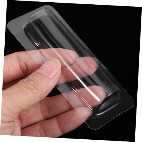 50pcs الشفاه الشفاه الشفاهية أكياس أموال DIY مع تصميم واضحة للنافذة للبطاقات والوزن الخفيف المحمولة للسفر والتنظيم in Kuwait