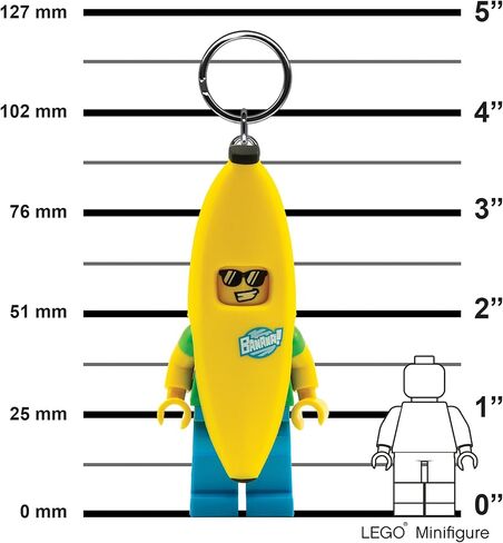 Lego Minifigures Banana Guy & Skeleton Guy Guy -keychain bundle in Saudi Arabia