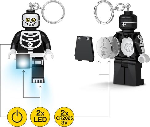 Lego Minifigures Banana Guy & Skeleton Guy Guy -keychain bundle in Saudi Arabia