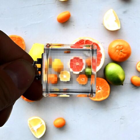 الزجاج PRISM CRYSTAL SUNCATHERS MINE World Keychain Pixel Pixel Lens Pixel Window Window -keychain Party Favous Favous مناسبة لمفتاح حقيبة الظهر حقيبة اليد in Saudi Arabia