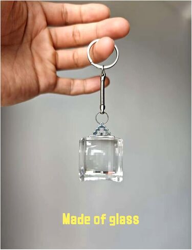 الزجاج PRISM CRYSTAL SUNCATHERS MINE World Keychain Pixel Pixel Lens Pixel Window Window -keychain Party Favous Favous مناسبة لمفتاح حقيبة الظهر حقيبة اليد in Saudi Arabia
