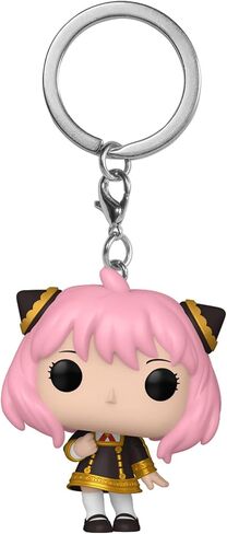 فونكو بوب! Keychain: Spy X Family - Anya Forger - Collectible Minifigure Minifigure Original Keychain - Stocking stuffer - فكرة الهدية - البضائع الرسمية - عشاق الأنيمي - minifigure in Saudi Arabia