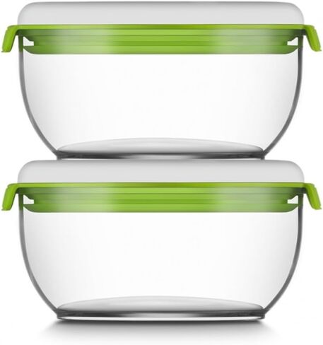 FOSA Vacuum Seal containers, Food Storage System Reusable Container Set with Vacuum and 3 Reusable containers, Food Saver Containers for Cacuum Seal in Saudi Arabia