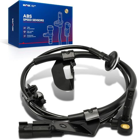 KAX Front Left ABS Wheel Speed Sensor Fit for Jeep Patriot 2007-2016, Jeep Compass 2007-2016, Dodge Caliber 2007-2012 Replaces # 970048 in Saudi Arabia