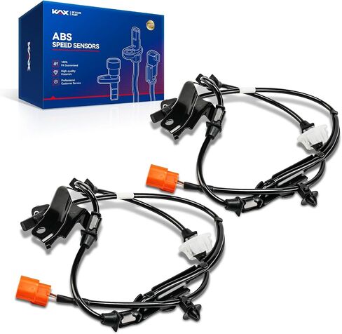 KAX Set of 2 Front Right ABS Wheel Speed Sensor Fit for Honda Accord 2003-2007, Acura TSX 2004-2008 Replaces # ALS1016 in Saudi Arabia