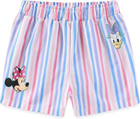 Disney Minnie Mouse and Daisy Duck Girls Short Sleeve Shirt and Shorts Set for Toddler and Big Kids in Saudi Arabia