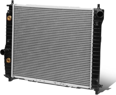 Auto Dynasty 28" Radiator for 1999-2007 Silverado Sierra Yukon Tahoe Suburban 4.3L 4.8L 5.3L AT, DPI 2334 Factory Style 1-Row Aluminum Cooling Radiator in Kuwait
