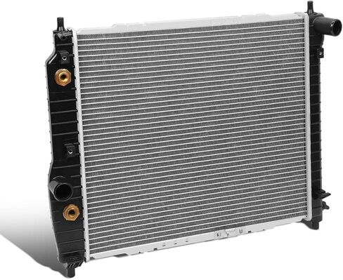 Auto Dynasty 28" Radiator for 1999-2007 Silverado Sierra Yukon Tahoe Suburban 4.3L 4.8L 5.3L AT, DPI 2334 Factory Style 1-Row Aluminum Cooling Radiator in Kuwait