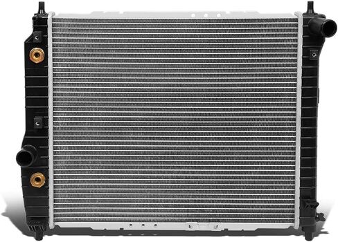 Auto Dynasty 28" Radiator for 1999-2007 Silverado Sierra Yukon Tahoe Suburban 4.3L 4.8L 5.3L AT, DPI 2334 Factory Style 1-Row Aluminum Cooling Radiator in Kuwait