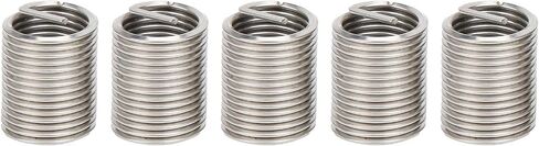 5 PCS Refrens Repiral Insert ، M22 Sleiroil Metric Thread Sweves ، Mueshs Thread Thread Thread من الفولاذ المقاوم للصدأ بطول مختلف لاختيار إصلاح الخيط in Saudi Arabia