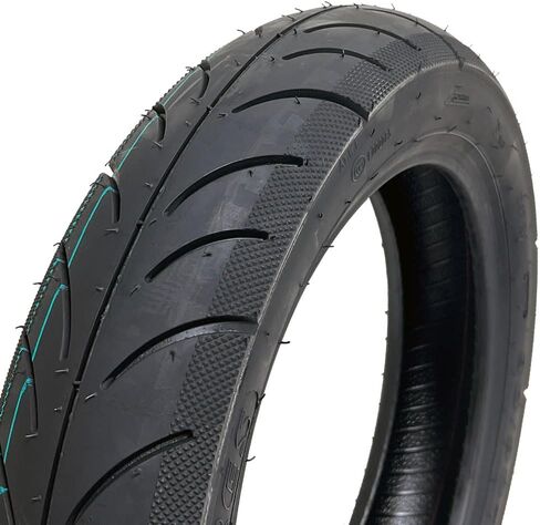 MMG Motorcycle Tire Set, Front 90/90-12 and Rear 90/90-14, Universal Fit, Street Tires (3, Tire Set W Inner Tube) in Kuwait