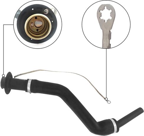 Partsflow Fuel Gas Tank Dilling for 1993-1997 Ford Ranger STX/Splash/Sport/XL Pickup 2-Door 2.3L 3.0L 4.0L V6 FN549 F47Z9034R in Saudi Arabia
