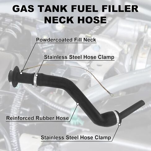 Partsflow Fuel Gas Tank Dilling for 1993-1997 Ford Ranger STX/Splash/Sport/XL Pickup 2-Door 2.3L 3.0L 4.0L V6 FN549 F47Z9034R in Saudi Arabia