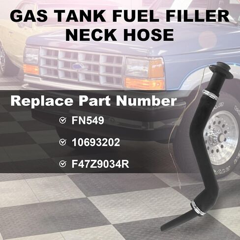 Partsflow Fuel Gas Tank Dilling for 1993-1997 Ford Ranger STX/Splash/Sport/XL Pickup 2-Door 2.3L 3.0L 4.0L V6 FN549 F47Z9034R in Saudi Arabia