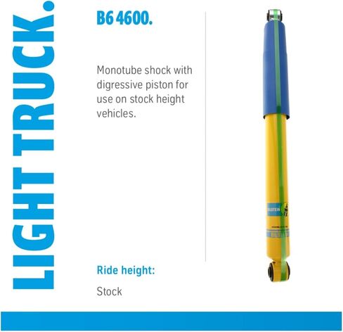 4600 Series Set of Front & Rear Monotube Shocks fits 2011-2025 Silverado Sierra 2500 HD 3500 HD | Includes Decal | 24-196437 24-196444 in Saudi Arabia