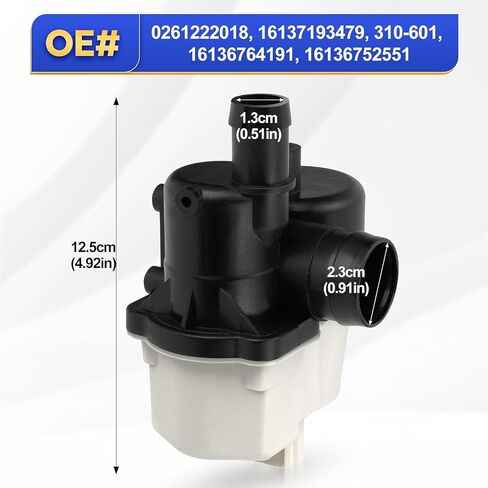 02612222018 مضخة الكشف عن نظام الانبعاثات التبخرية ل BMW 128i 135i 325i 328i 330i 335i 525i 530i 535i 540i 545i 550i 645ci 745i 750i m3 m5 x3 x5 z3 z4 & more in Saudi Arabia