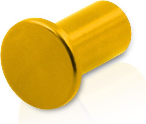 AJP Distributors Billet Aluminum Alloy Emergency Parking Hand Brake E-Brake Lever Handle Button JDM Drifting Lock Spin Lever Turn Knob Cover Cap Gold Compatible/Replacement For Universal Car in Saudi Arabia