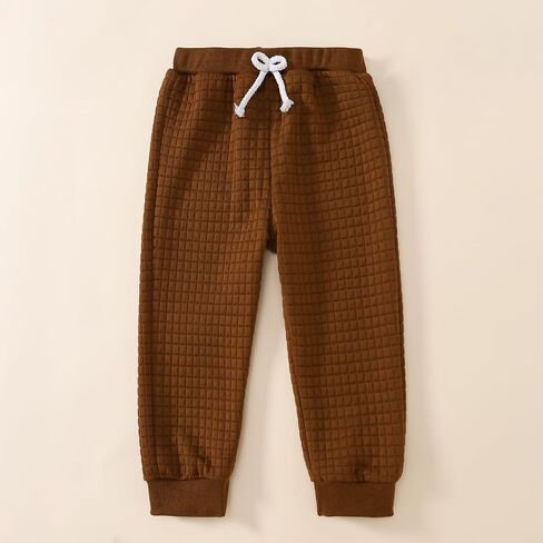 Little Boy Clothes Long Sleeve Hoodie Sweatshirts+Casual Pants Fall Winter Outfits Patchwork Plaid Clothing Set in Kuwait