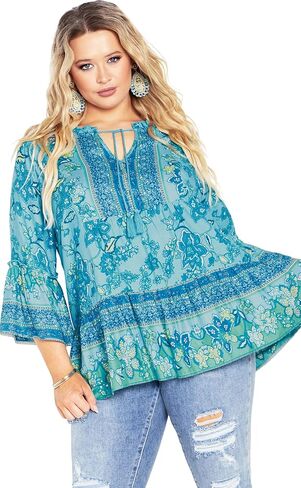 Women's Plus Size Top - Sea Change in Saudi Arabia