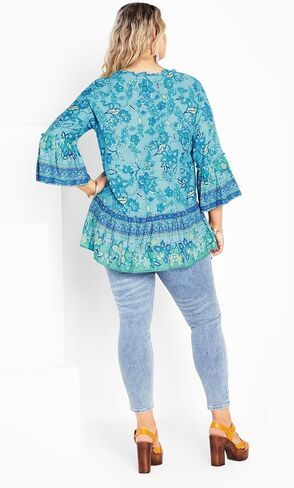 Women's Plus Size Top - Sea Change in Saudi Arabia