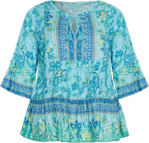 Women's Plus Size Top - Sea Change in Saudi Arabia