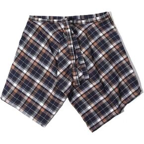 Verdusa Women's Grunge Plaid Tie Up Super Mini Skirt Festival Outfits Asymmetrical Wrap Skirts in Kuwait
