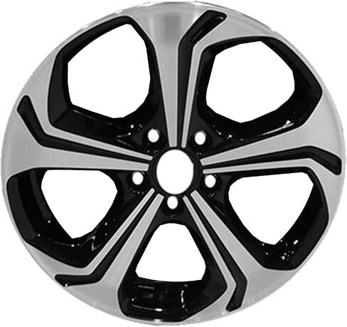 5 سبيك سبيك وبلود 18 × 7.5 عجلات مصنع سبيكة - تم ترميمها إلى OEM | حافة الألومنيوم | 5-lug 47mm إزاحة | متوافق مع 2014-2015 هوندا سيفيك in Saudi Arabia