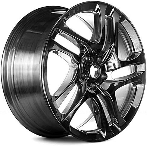 5 Double-Spoke Full Polished 20x7.5 Alloy Factory Wheel - Aluminum Rim | Machined Finish - Compatible with 2014-2015 Infiniti QX60 in Saudi Arabia