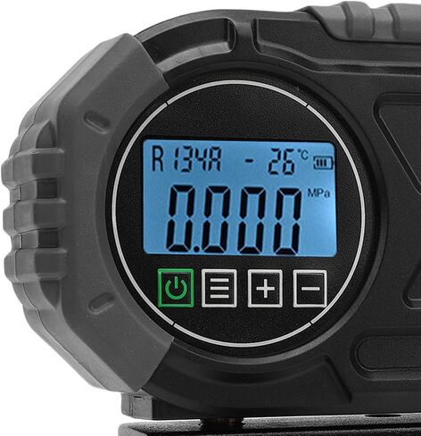 HVAC SORGERANTS DIGITAL GAGE ​​AC AC TRIGERANT TESTER TESTER 0-6000 KPA مع عرض TFT LCD لـ R134A R1234YF R22 R290 R32 R404A R407C R410A in Saudi Arabia