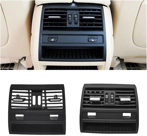 Car Rear Vent Grille Air Conditioning Outlet Panel Assembly Fit For BMW F10 F11 5 Series 520 525 528 530 535 64229158312(Model B) in Saudi Arabia