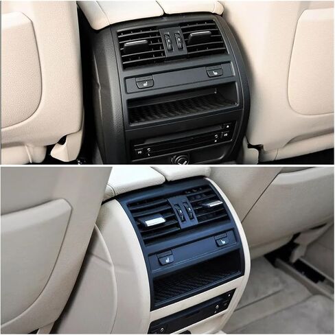 Car Rear Vent Grille Air Conditioning Outlet Panel Assembly Fit For BMW F10 F11 5 Series 520 525 528 530 535 64229158312(Model B) in Saudi Arabia