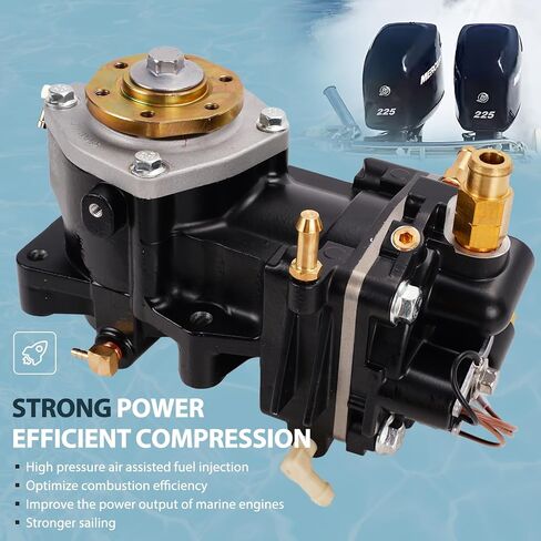 Air Compressor Kit 8M0060051 Compatible for Mercury OptiMax 225 ProXS 250 ProXS Racing 250 XS Racing 300 XS 3.0L DFI Black in Saudi Arabia