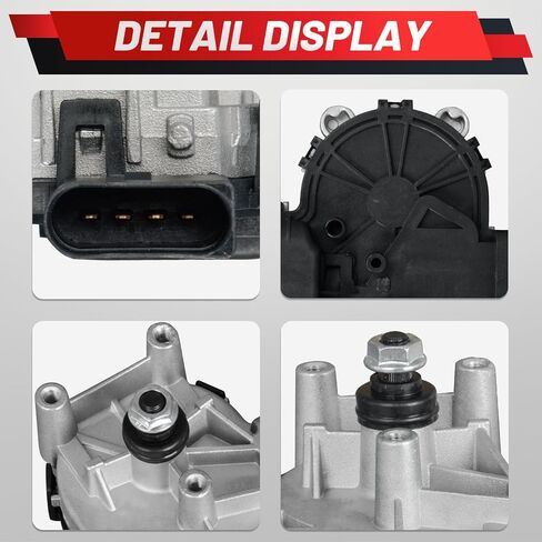 Upgraded Front Windshield Wiper Motor Compatible with Buick Enclave Terraza Chevrolet Traverse Chrysler Cirrus Sebring Dodge Avenger GMC Pontiac Saturn Replace 12335832 15254796 15942928 in Kuwait