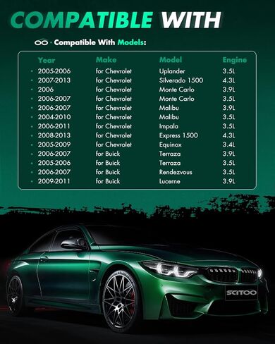 SCITOO Ignition Coils Fit for Ford F-150 M-ustang Freestar Taurus for Mazda Mercury B3000 Sable Monterey Automobiles OE Numbers DG485 C1312 FD498 in Kuwait